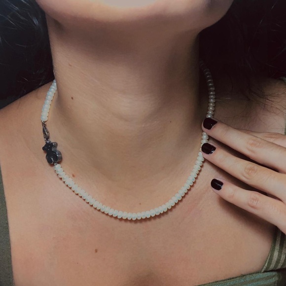 Tous White Freshwater Pearls Necklace 